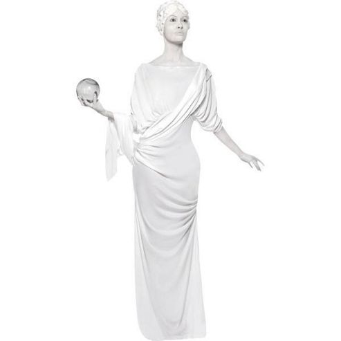 Image of Roman Female Statue - Adult Costume Size: 8-10