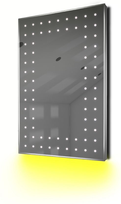 Image of Ambient Shaver Led Bathroom Illuminated Mirror With Demister Pad & Sensor K43sy