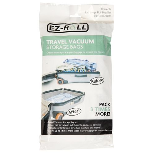 Image of Ez-roll 2 Piece Large Travel Roll Storage Bag Set
