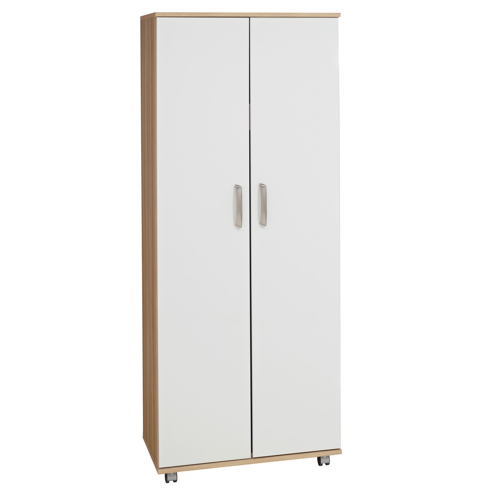 Ideal Furniture Regal 2 Door Palin Wardrobe in white at Tesco Direct