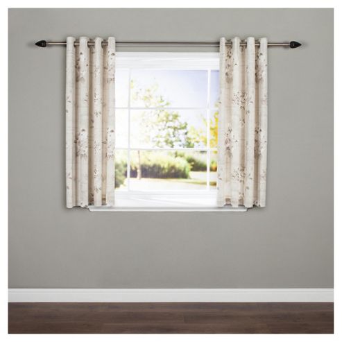Image of Viola Lined Eyelet Curtains W117xl137cm (46x54") - - Purple