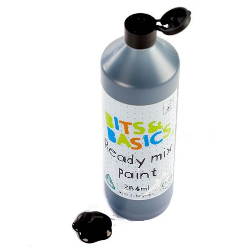 Image of Elc Black Ready Mix Paint 300ml