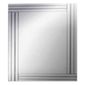 Total Mirrors Rectangle Mirror with Clear Stripes - Small