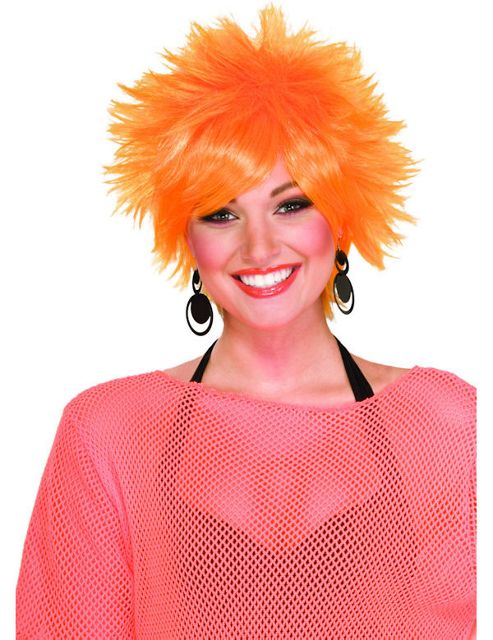 Image of Orange Pixie Wig