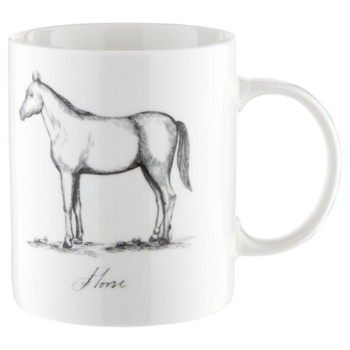 Image of Tesco Illustrative Horse Mug