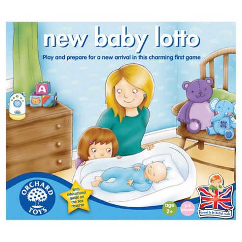 Image of Orchard Toys New Baby Lotto Board Game