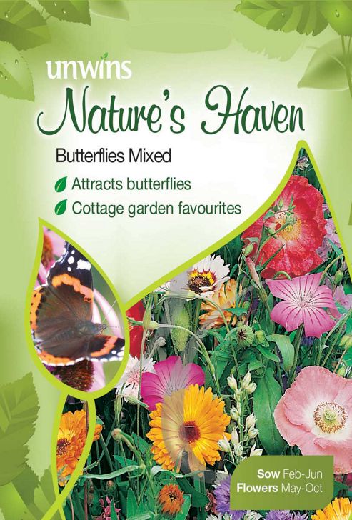 Image of Natures Haven Butterflies Mixed