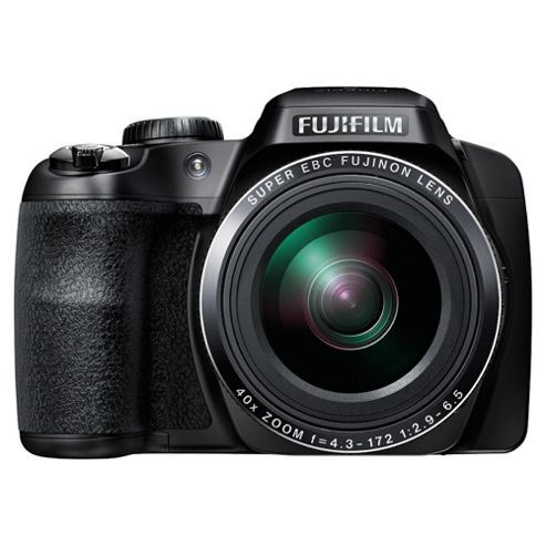 Image of Fujifilm Finepix S8200 Digital Camera, Black, 16.2mp, 40x Optical Zoom, 3" Lcd Screen