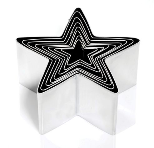 Image of Eddingtons Deep Star Shape Cookie Cutters, Set Of 8