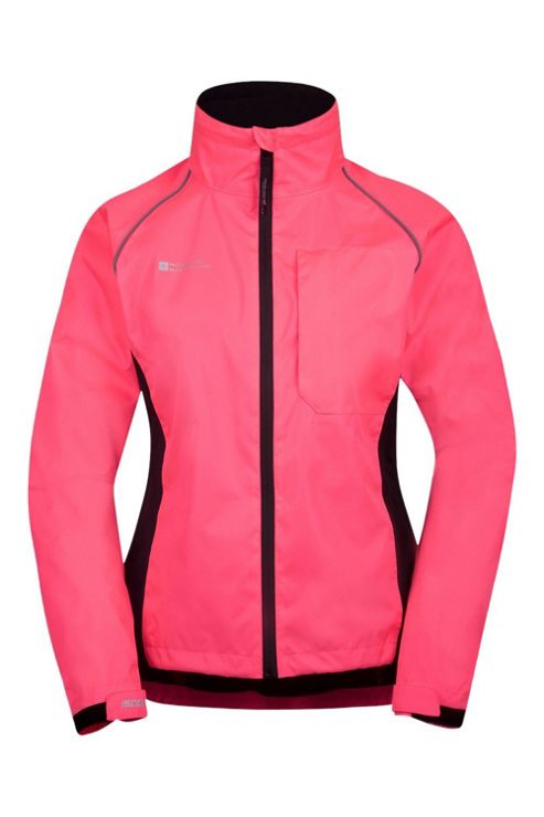 Image of Adrenaline Womensrunning Cycling Sport Jpogging Iso-viz Jacket Coat - Pink