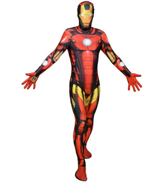 Image of Iron Man Morphsuit With Zappar Extra Large