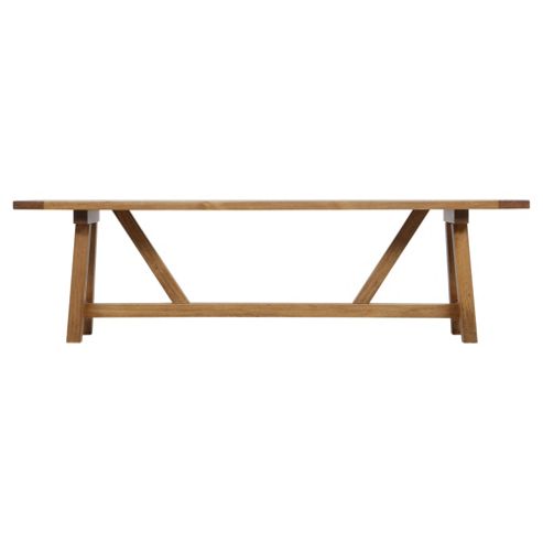 Image of Portobello Trestle Bench Rustic Pine