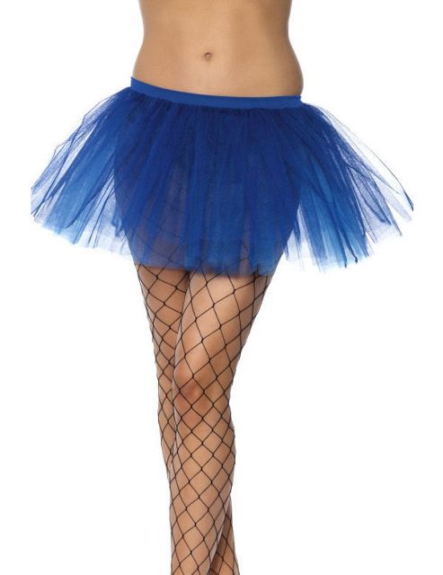 Image of Blue Tu-tu - Adult Costume Size: 10-14