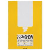 Goldline Layout Pad Bank Paper 50gsm 80 Pages A4 Ref GPL1A4Z