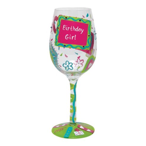 Image of Lolita Wine Glass - Birthday Girl Too