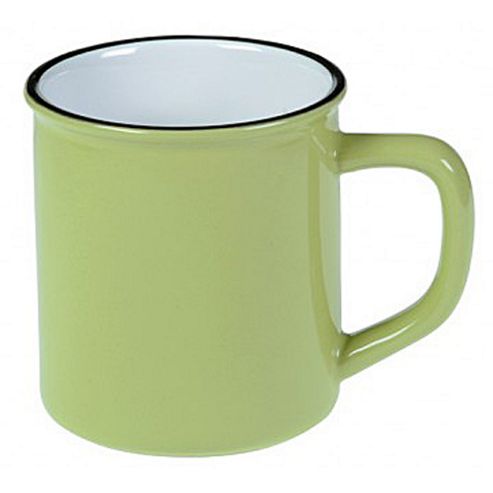 Image of Bia Single Stoneware Mug, Mint Green