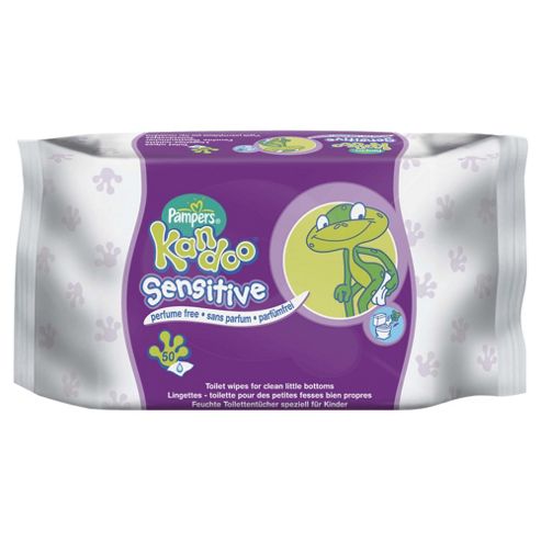 Image of Pampers Kandoo Sensitive Wipes 50pk