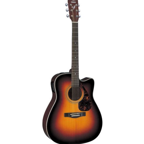 Image of Yamaha Fx370c 4/4 Electro Acoustic Guitar - Tbs