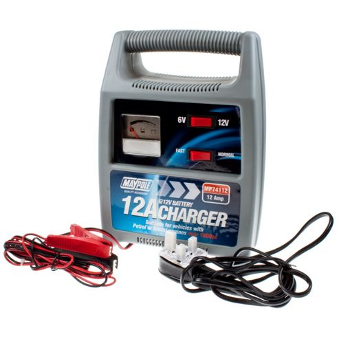 Image of Battery Charger 12 Amp - Suitable For Engine Sizes Over 1800cc