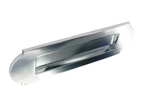 Image of Securit S2932 Vict Shaped Letter Plate Chrome 280mm