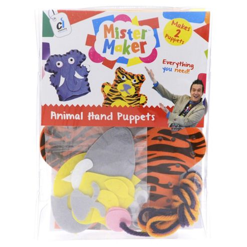 Image of Mister Maker Animal Hand Puppets