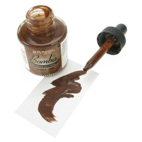 Image of Dr. Ph. Martin's Bombay Ink - Van D**e Brown
