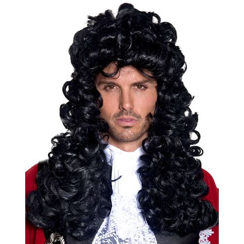 Image of Pirate Captain Wig - Black