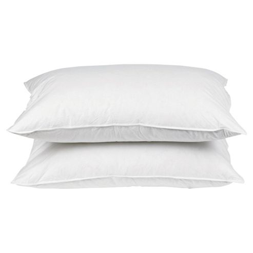 Image of Tesco Soft Touch Anti Allergy Pillow Twinpack - Firm