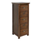 Home Essence Broadwick 5 Drawer Narrow Chest