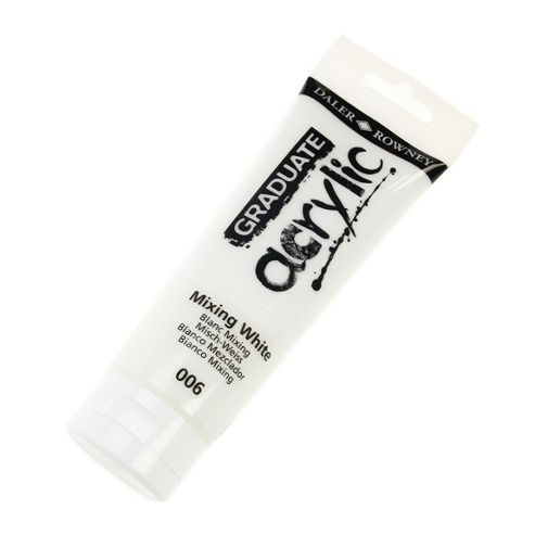 Image of Daler Graduate Acrylic Mixing White 120ml