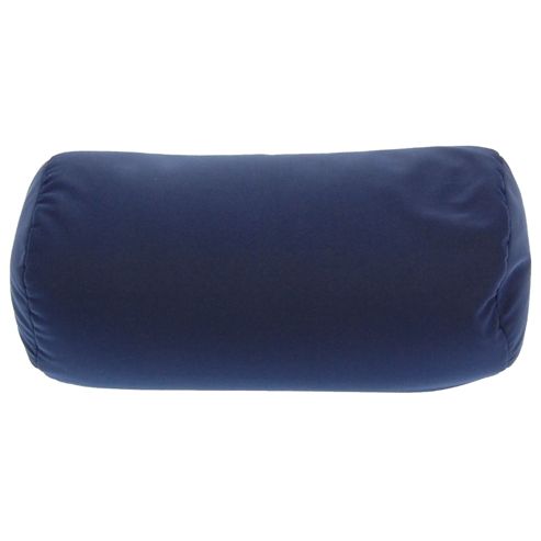 Image of Cozy Time Microbead Navy Oblong Cushion