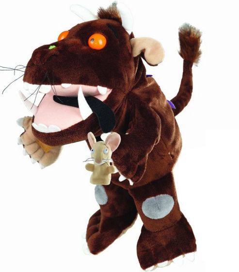 Image of Gruffalo And Mouse Soft Toy Hand Puppet Set