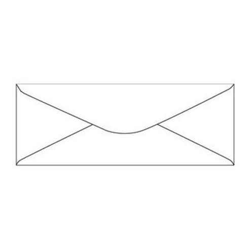 Image of Envelopes Slim White 40 Pack