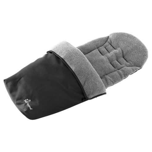 Image of Baby Elegance Jersey Footmuff Black