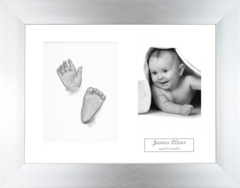 Image of 3d Baby Casting Kit - Chrome Frame - Silver Paint