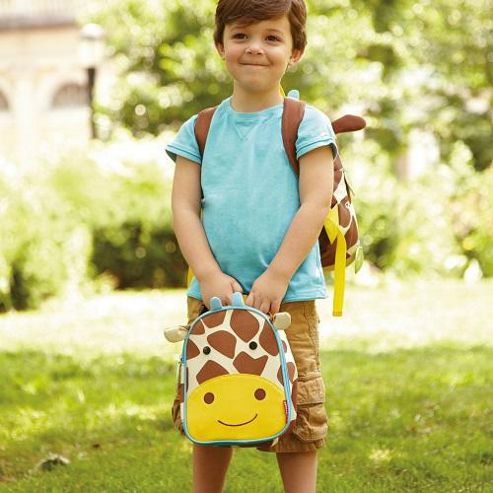 Image of Skip Hop Zoo Lunchies Giraffe Lunch Bag