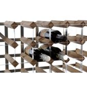 Traditional Winerack Co Pre- Assembled Wine Rack - Dark Oak - 16 Bottles