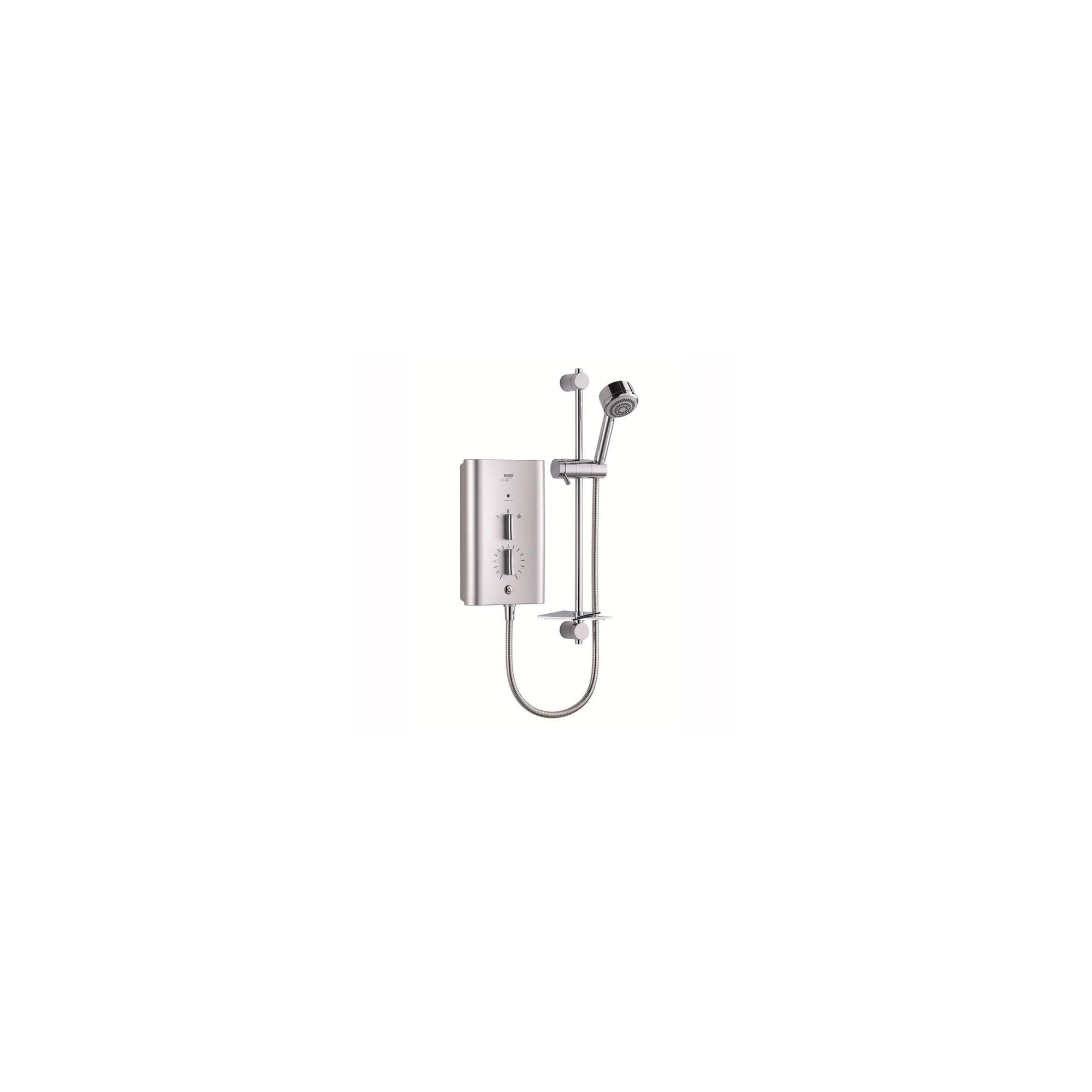 Mira Escape 9.8 kW Electric Shower, 4 Spray Handset, Satin Chrome at Tesco Direct