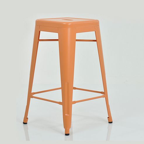 Image of Xavier Pauchard Low Salmon Tolix Stool