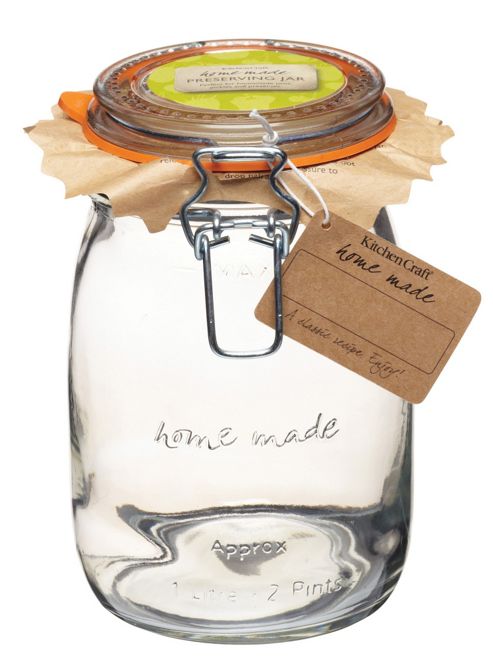 Image of Kitchencraft Home Made Deluxe Preserving Jar (set Of 12) - 35oz