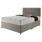 Silentnight Miracoil Luxury Micro Quilt Non Storage King Size Divan Mink with Headboard