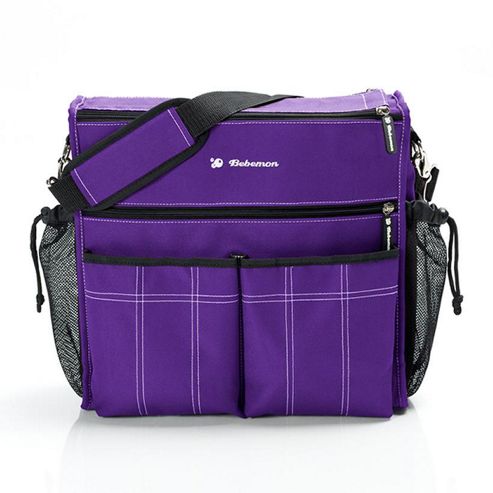 Image of Bebemon Urban Xl Baby Changing Bag - Violet Moon