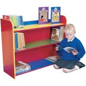 Liberty House Toys Primary Coloured 3 Shelf Bookcase