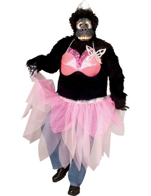 Image of Dancing Gorilla 'pink Prima Ballerina'