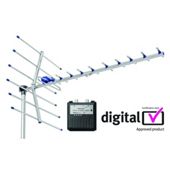 Digital Tourer High Gain TV Aerial with Digital TV Signal Finde