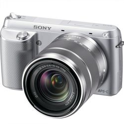 Sony Alpha NEX-F3 Digital Camera with 18-55mm Lens (Silver)