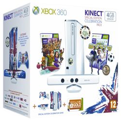 Xbox 360 Special Edition 4GB Kinect Family Bundle