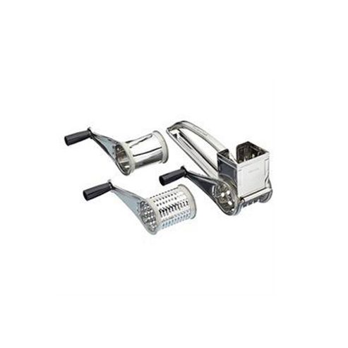 Image of Kitchen Craft Stainless Steel Rotary Grater With Three Drums