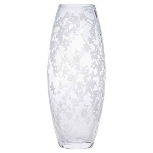 Image of Tesco Etched Barrel Vase