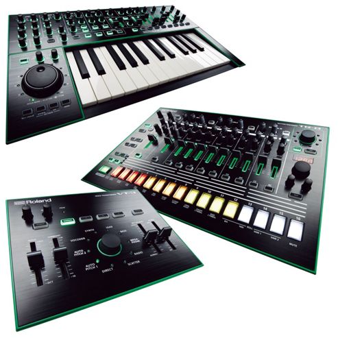 Image of Roland Aira Pack 3 Includes Tr-8 Touch Bassline, System-1 Synthesiser, Vt-3 Voice Transformer
